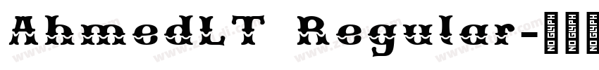 AhmedLT Regular字体转换